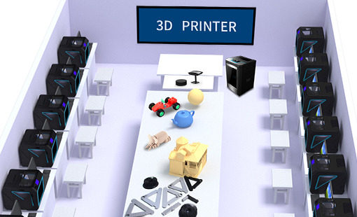 探访寿光创客空间 华体会3D打印机云集